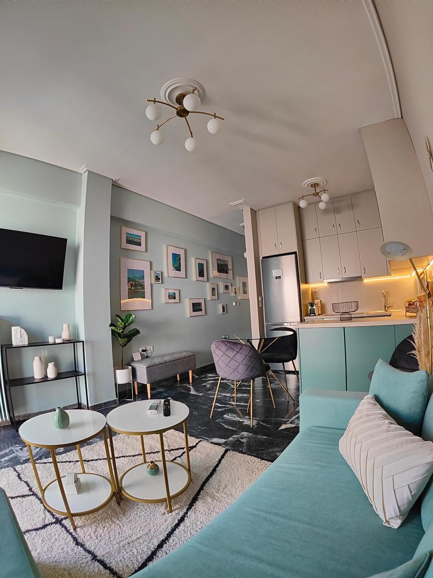 Olivia Apartment-Private Parking Chalkís エクステリア 写真